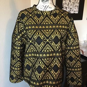 Zara Crochet Oversized Sweater